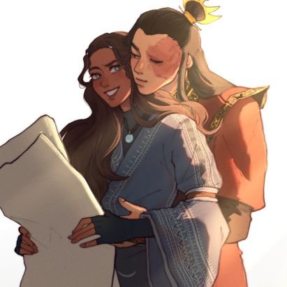 comfort for zutara stans! pfp by eureicca