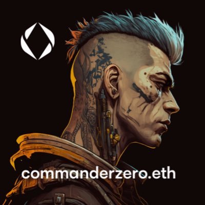 c0mmanderZero's profile picture. Web3 educator and developer. Exploring the intersection of Crypto + Charity 🎯 + 🌎 ☮️