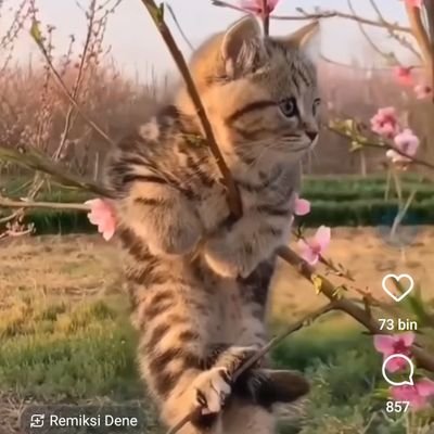 Follow us to see the most beautiful cats, we need your support.😻😻