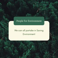 People For Environment(@PFE_Earth) 's Twitter Profile Photo