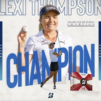 Official page for LPGA golfer and skincare entrepreneur, Lexi Thompson