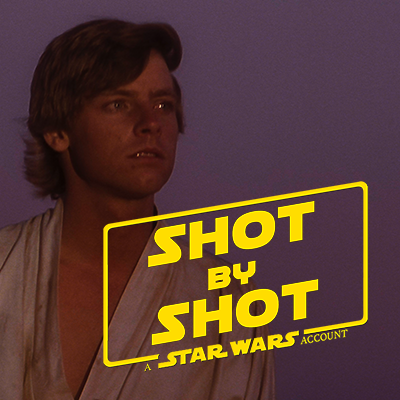 An account posting every single shot within the Star Wars Saga in chronological order. Created & ran by @robby_weidemann Fan account not w/ Lucasfilm or Disney