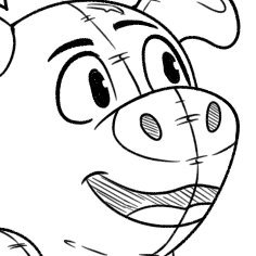Sentient Pig Pool Toy who draws inflatable themed art mostly. Will post NSFW, so minors dni.
