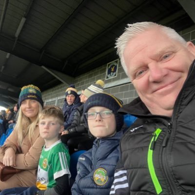 A very proud Offaly & Family man