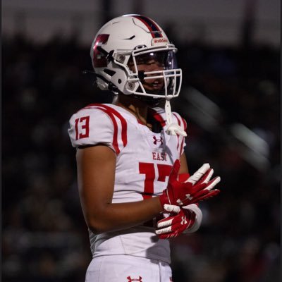 FS/S WR I 6.0” I 175 lbs I East High School | 3.7 GPA | 25’                                               NCAA ID #2402228898