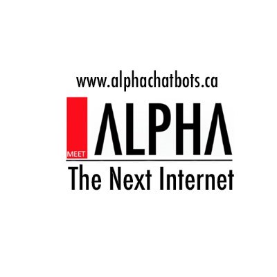 Alpha is an autonomous, humanistic, contextual and multi domain bot. A BLEND OF THE BEST TECHNOLOGIES IN AI.