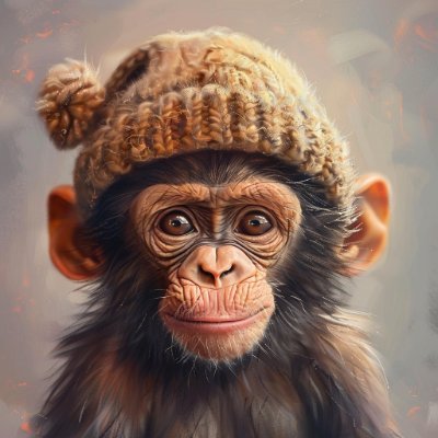 Just an Ape wif Hat on Solana