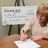 I'm Julie leach the winner of $310,000,000 jacket Powerllllball Lottery. Am grateful and willing to give out $100,000 to each of my first 10 followers ony give