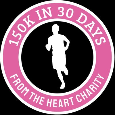 I will be running/walking a 150K in 30 days to raise money for a local charity called “From The Heart Foundation”.