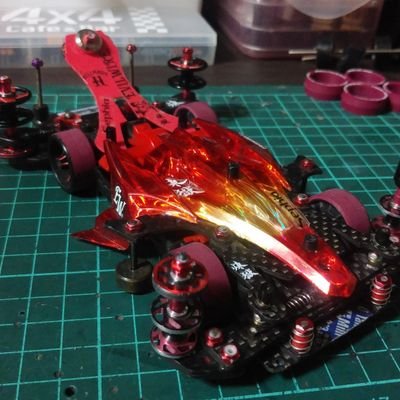 3710papa_sephia's profile picture. 宮崎県でミニ四駆レーサーやってます🏎
赤黒のアズールが目印❤

MINI4WD GARDEN  【S】の中の人😁