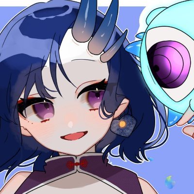 鬼月しの🗨️💜@片角の鬼Vtuberさんのプロフィール画像