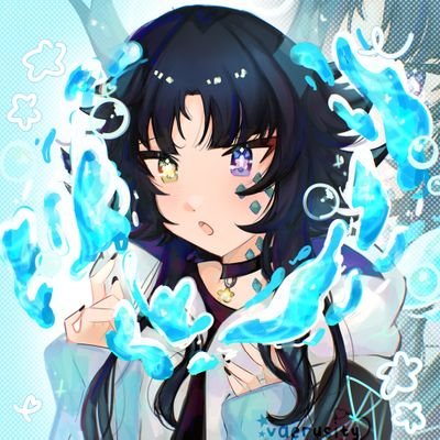 Water dragon born from a droplet
Twitch streamer
c:

パパ:  @kairi_ryo (me)
Rigger : luuluns (Fiverr)

You can support me at: https://t.co/zG6pXG7wMy