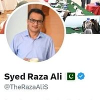 Syed Raza Ali(@TheRazaAliS) 's Twitter Profile Photo