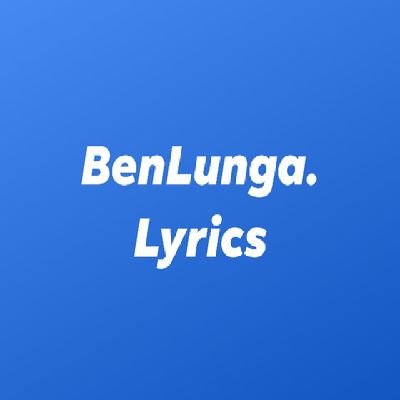 follow us on Facebook and Tiktok
@BenLunga.Lyrics