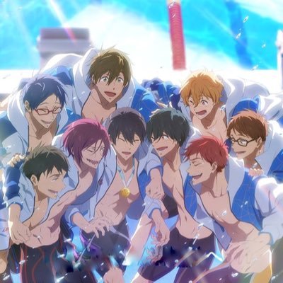 hourly content for free! anime 🏊 • #TV_Free #フリー! #프리!
