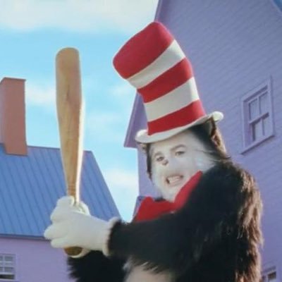 they/them/theirs. The Cat in the Hat (2003) is a cinematic masterpiece. Not affiliated with Dr. Seuss, Universal or their related entities. #CatInTheHat