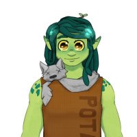 🍎Appleseed🍏 - Goblin Druid ENVtuber(@lilbappleseed) 's Twitter Profileg