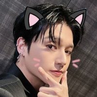 wooyoung as black cats 🐈‍⬛️(@mewyoungie) 's Twitter Profile Photo