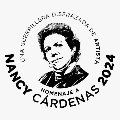 Esta cuenta difunde las actividades del programa de “Una guerrillera disfrazada de artista 2024: Homenaje a Nancy Cárdenas”.