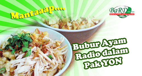 Contoh Spanduk  Banner Bubur  Ayam  desain banner kekinian