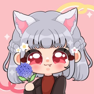 — ( aka 月♡ ) your chill vibes demon catgirl • twitch affiliate 🤍 GENSHIN AR60 | icon by: @milkillustrates | ( PNGTUBER ) | MDNI | ART TAG: #yuepixels