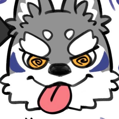 ぐるぐるオオカミのグルはイタズラ好き🐺 icon byあまさわさん(@amasawa83)