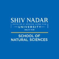 School of Natural Sciences, Shiv Nadar University(@SNU_NatScience) 's Twitter Profile Photo