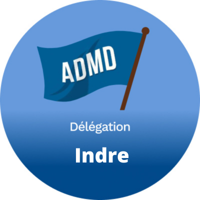 Compte de la délégation de l'Association pour le Droit de Mourir dans la Dignité @AdmdFrance pour l'Indre.
Mail : admd36@admd.net