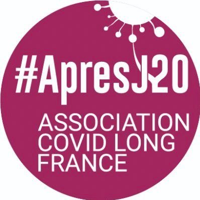 Compte officiel #ApresJ20 Association Covid Long France visant à favoriser la Reconnaissance, les Soins, la Recherche et la Communication sur le #LongCovid