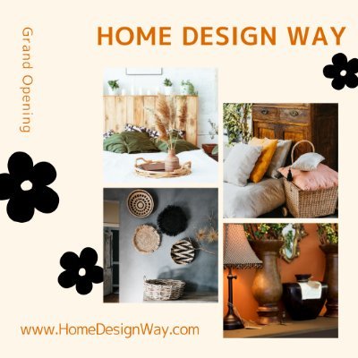 homedesignway24's profile picture. Bringing warmth and personality to your home with our hand picked decor items.