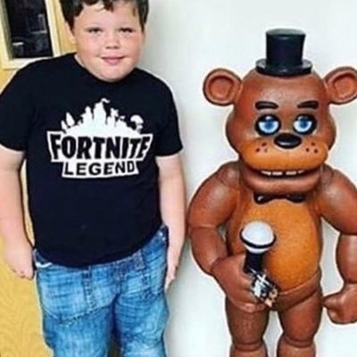 Fat Kid + Freddy Fazbear