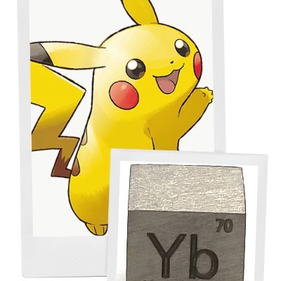 Ytterbium70_6_9's profile picture. 元素の中で₇₀イッテルビウムが一番好き
ポケモン好きでホウオウがNo.1
(伝説キッズでは)ないです。
ネタツイ364364