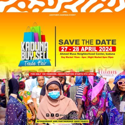 Kaduna SME’s Plug…… kaduna buy and sell festival coming up 4th & 5th November 2023 call 08097394833 for partnership/Sponsorship