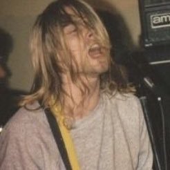 I don't like dropping names but Kurt Cobain is up in my face