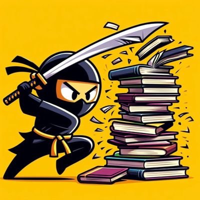Slicing through the world of books with ninja stealth while uncovering literary treasures.

Join us at https://t.co/wvP2i2OkaZ