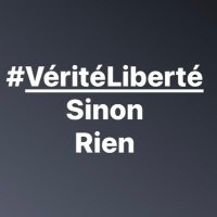 VéritéLibertéSinonRien(@FrancParisOuest) 's Twitter Profile Photo