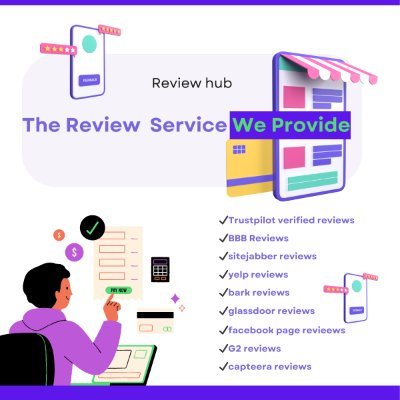 dear
I am a website review provider. The business platform I always work on is Google review | yelp | Trustpilot | BBB | Glassdoor | Facebook review.