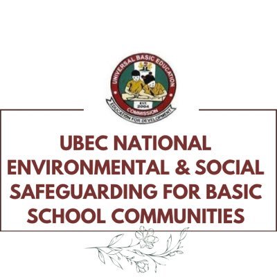 We aim to raise awareness about Environmental & Social Safeguarding in School Communities. This is a @ubecnigeria 's initiative.