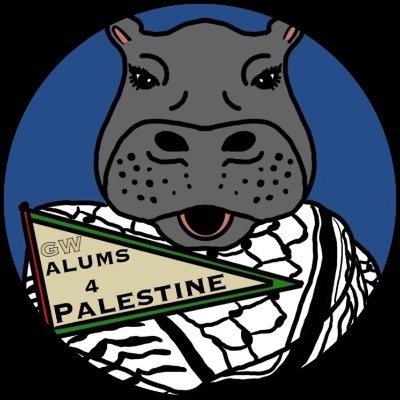 GWU Alumni advocating for a Free Palestine 🇵🇸