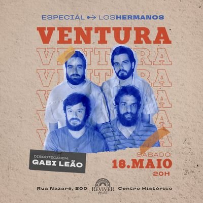 Dia 18/05 (Sábado) tem Especial Los Hermanos no Reviver Hostel!