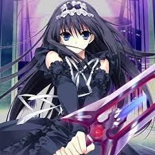 A Touhou/Yandere Hybrid Girl that's both a *Very Vicous & Powerful* Goddess, a caring mother & protector to any & all who need it. daughter - Noire