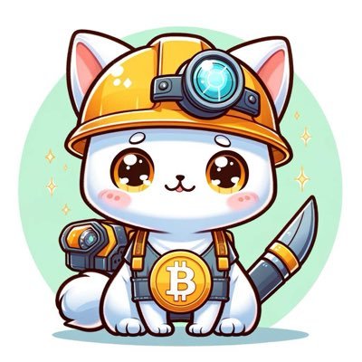 The purr-fect miner cat turning trash into treasure! 🐱🎉💥🚀🚀🚀🚀🚀🚀🚀