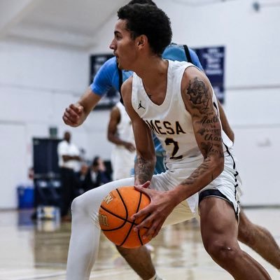 Freshman at San Diego Mesa college basketball #2 Ht: 6’3 Wt: 170