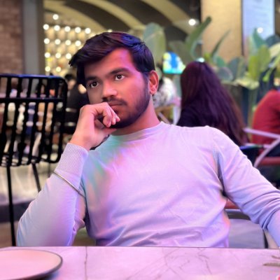 Ny8Sanket's profile picture. Read. Think. Learn. Build. Share.
@iitrpr'20