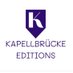 KAPELLBRÜCKE EDITIONS (@kpbeditions) Twitter profile photo KAPELLBRÜCKE EDITIONS (@kpbeditions) Twitter profile photo
