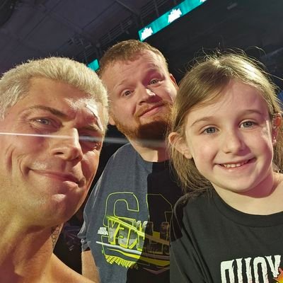 just a dad with a daughter who loves pro wrestling.