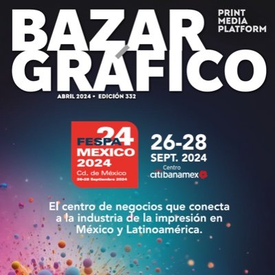 Plataforma y revista digital líder de opinión en el mercado de las Artes Gráficas +28 años en México The digital magazine & platform of graphic arts in México.
