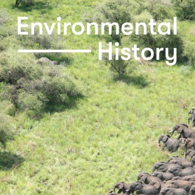 Environmental History is an international journal dedicated to exploring the history of human interaction with the natural world.