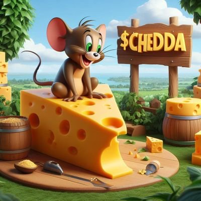 Get some  $Chedda 🧀 on Solana @Cheddasolana