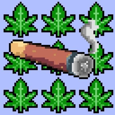 An Animated Pixel JOINT404 NFT 🚬 collection on Avalanche 🔺. 
$Weed 🌿 CA: 0x4206921F1afeF471d1794A313F9c921ACF537788